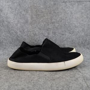 Steve Madden Shoes Womens 9 Slip On Sneakers Lifestyle Casual Fayna Black Flat
